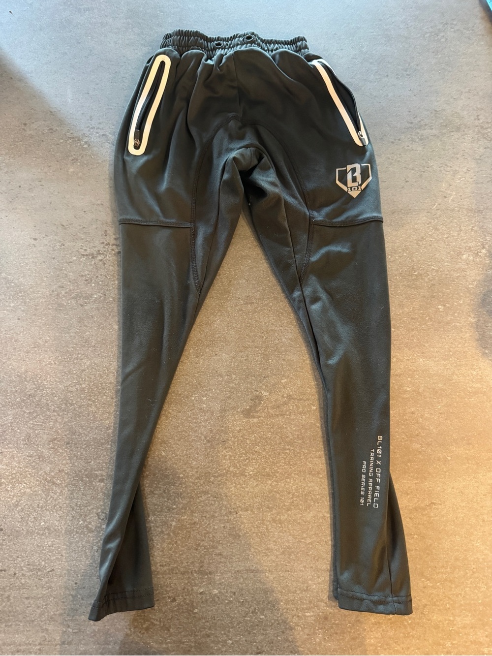 Baseball lifestyle 101 
Black Kids Tech Joggers with Reflective Accents